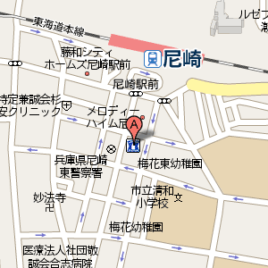自然素材 味矧 の周辺地図
