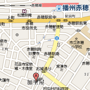 すし万の周辺地図