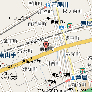 戎家の周辺地図