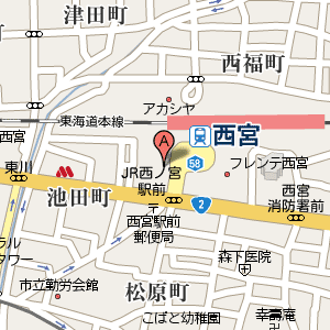 葉竹の周辺地図