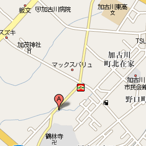 勘ぱちの周辺地図