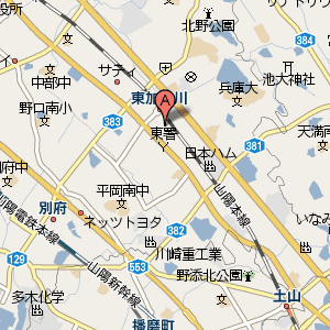 くらよしの周辺地図