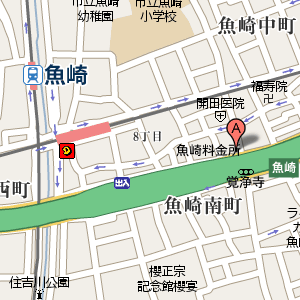 松葉 の周辺地図