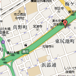 喜楽寿司の周辺地図