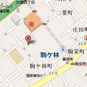 宝寿しの周辺地図