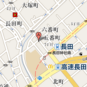 魚勝の周辺地図