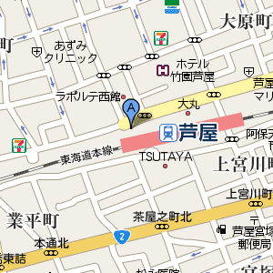 業平寿司の周辺地図