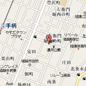 千里馬の周辺地図
