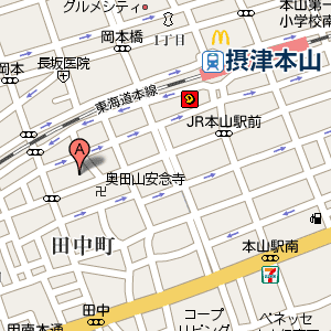 末吉鮨本山 の周辺地図