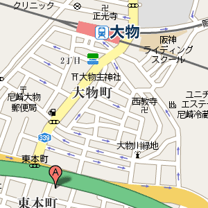 寿司萬 の周辺地図