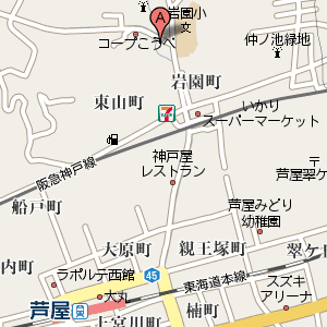 すし寅の周辺地図