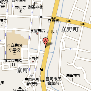 料亭とゞ兵の周辺地図