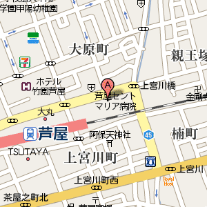 魚長の周辺地図
