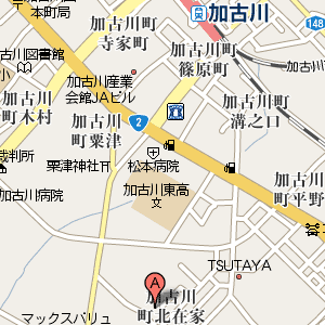 与多呂の周辺地図