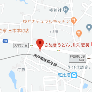 川久麦笑の周辺地図