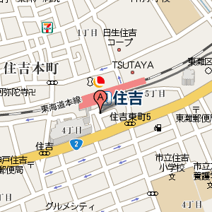 真砂寿司 の周辺地図