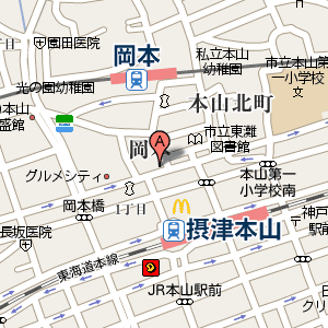 灘寿司 の周辺地図