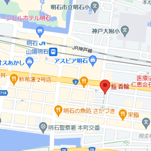 鮨香輪の周辺地図