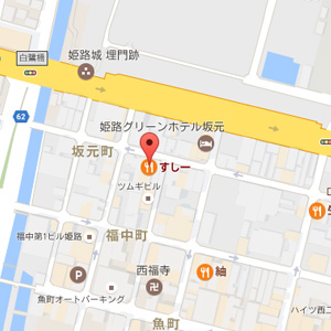 すし一の周辺地図